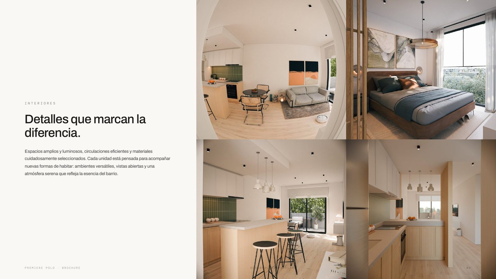 Brochure de Polo — interiores de las unidades