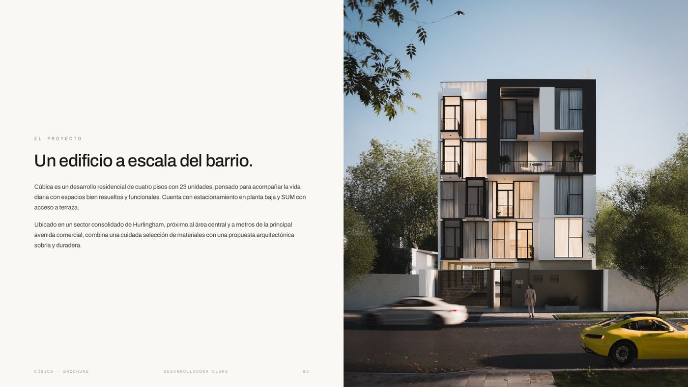 Brochure de Cúbica