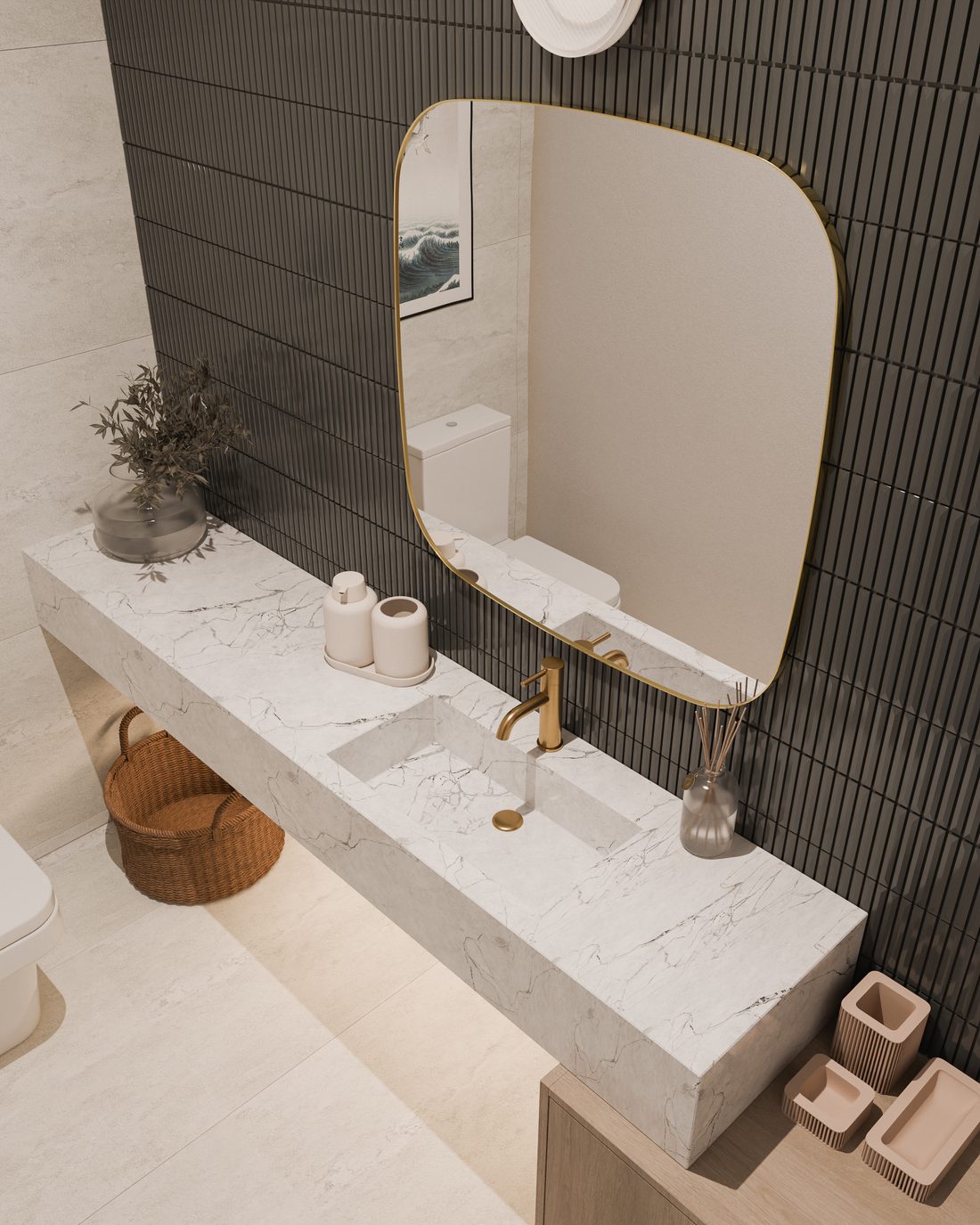 Charly — toilette