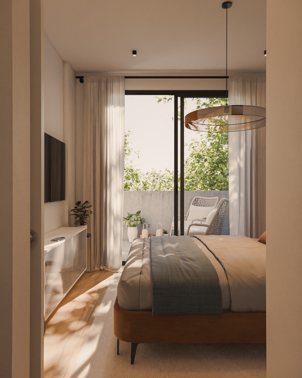 Polo — Dormitorio principal