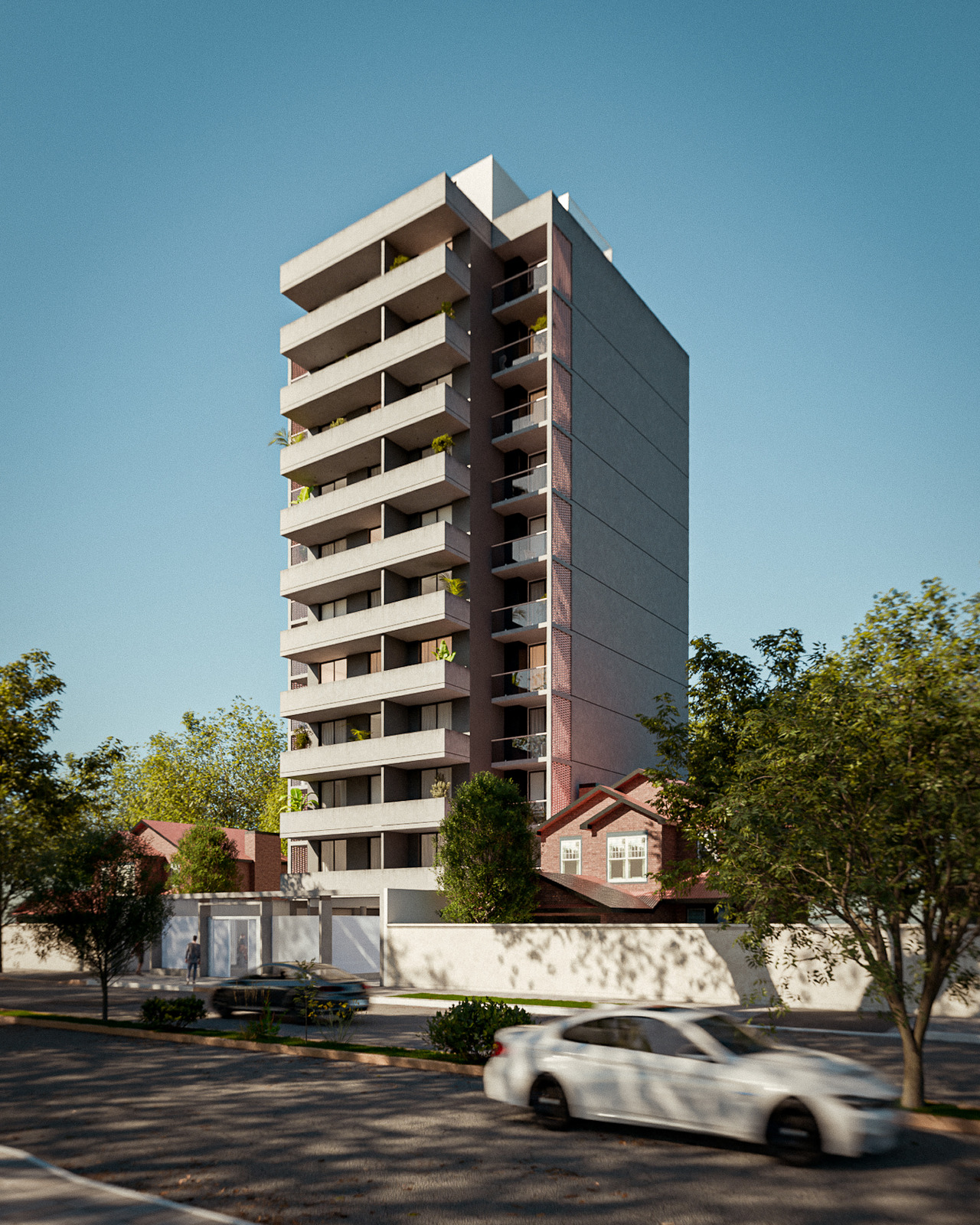 Polo — Fachada desde la calle
