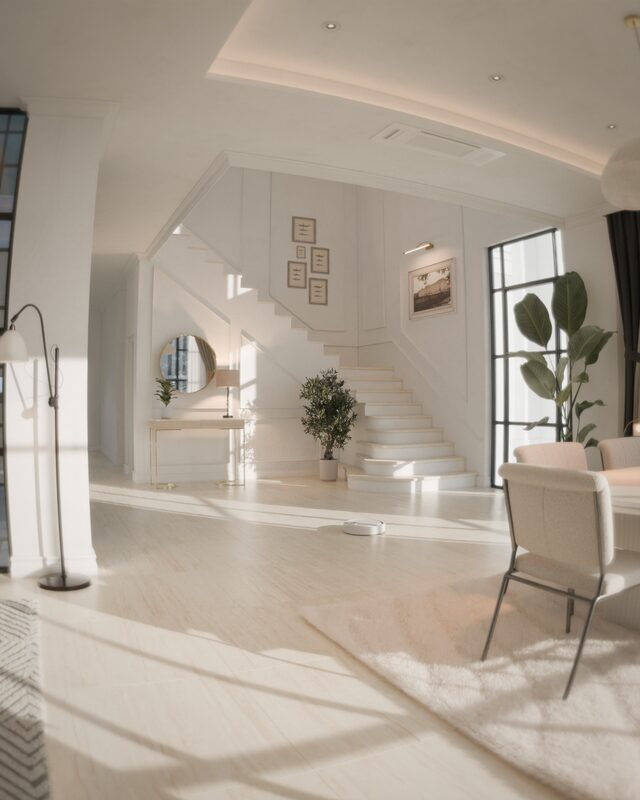 Render exterior de un desarrollo residencial